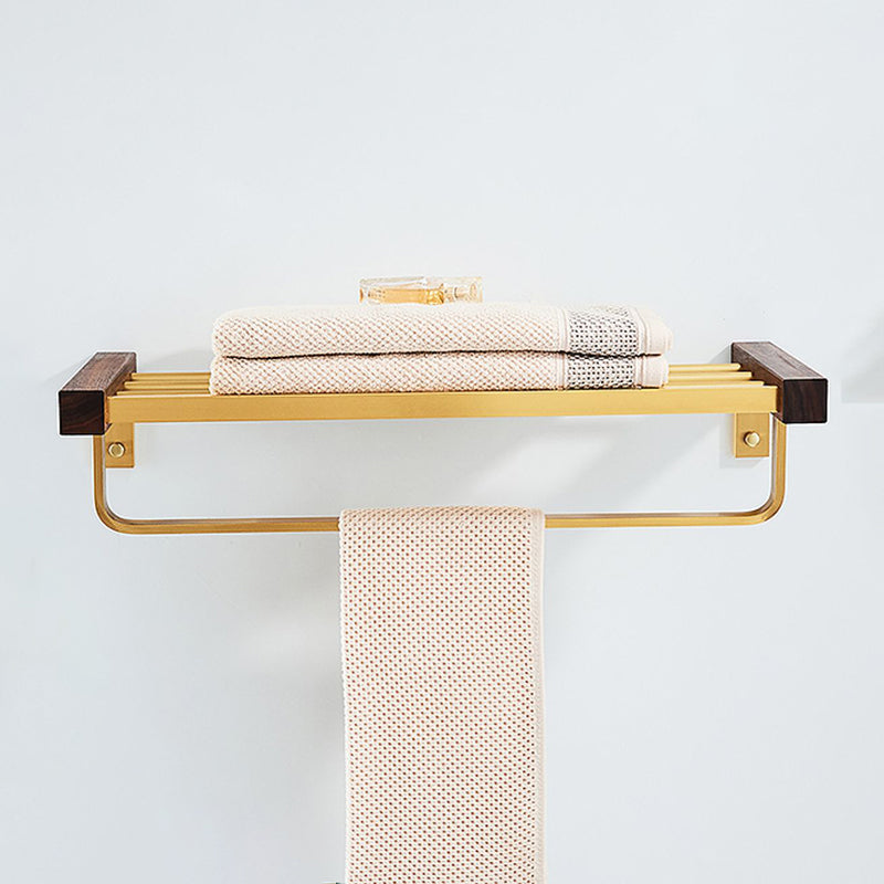 Modernes goldfarbenes Badezimmerzubehörset Badezimmerregal Papierhalter Badezimmerzubehörset