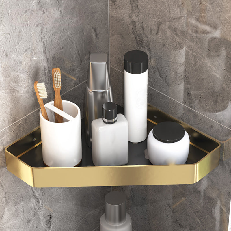 Schwarz & Messing Badezimmer Set Moderner Stil Badezimmeraccessoires Als Einzelstück Oder Im Set