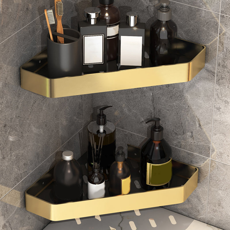 Schwarz & Messing Badezimmer Set Moderner Stil Badezimmeraccessoires Als Einzelstück Oder Im Set