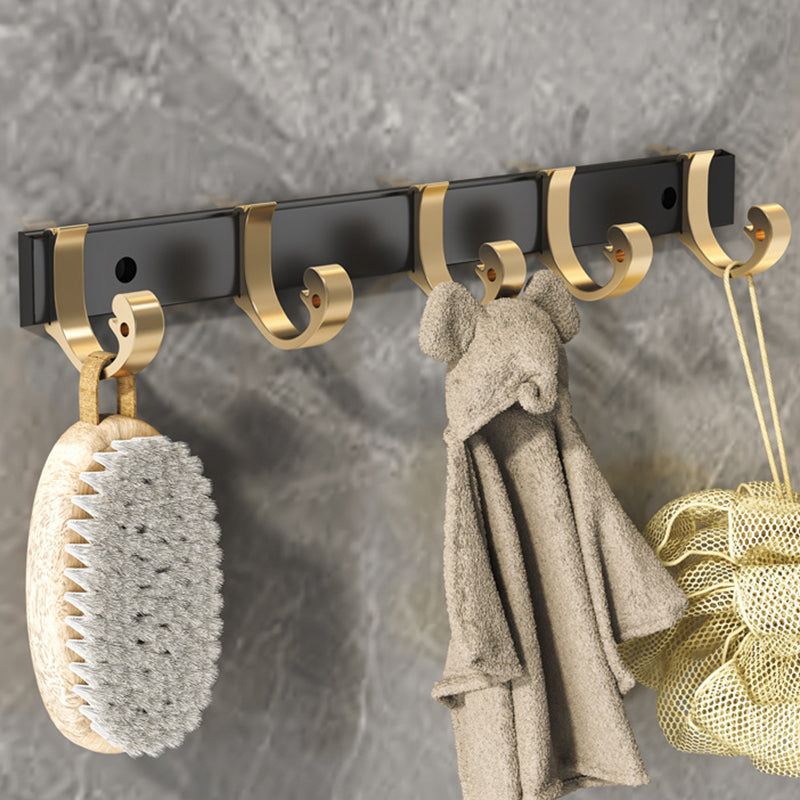 Schwarz & Messing Badezimmer Set Moderner Stil Badezimmeraccessoires Als Einzelstück Oder Im Set