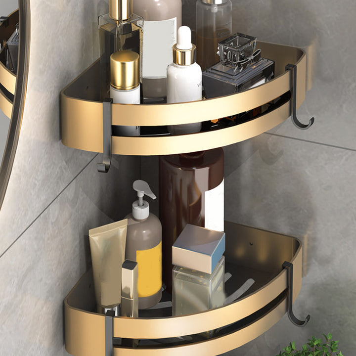 Schwarz & Messing Badezimmer Set Moderner Stil Badezimmeraccessoires Als Einzelstück Oder Im Set