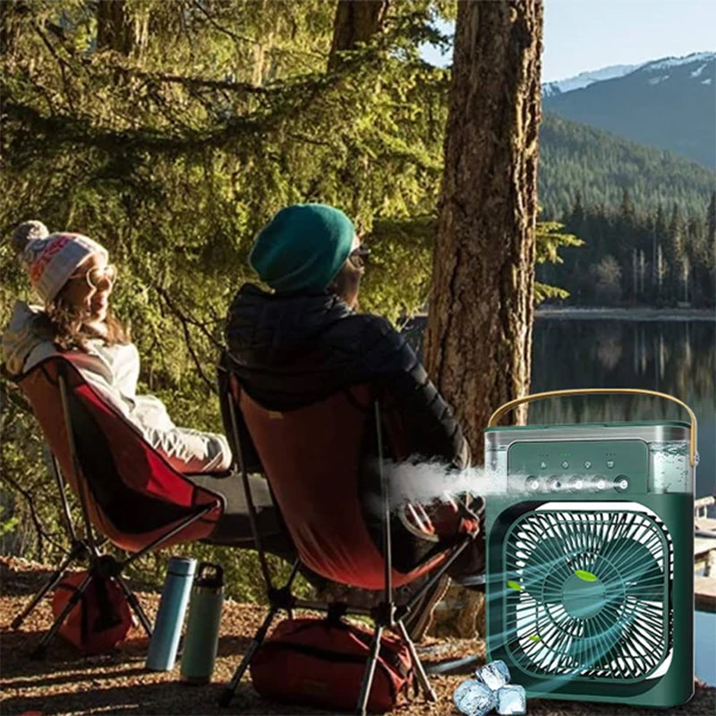 CoolBreeze | Tragbarer Ventilator für Kühlung unterwegs | Karnz
