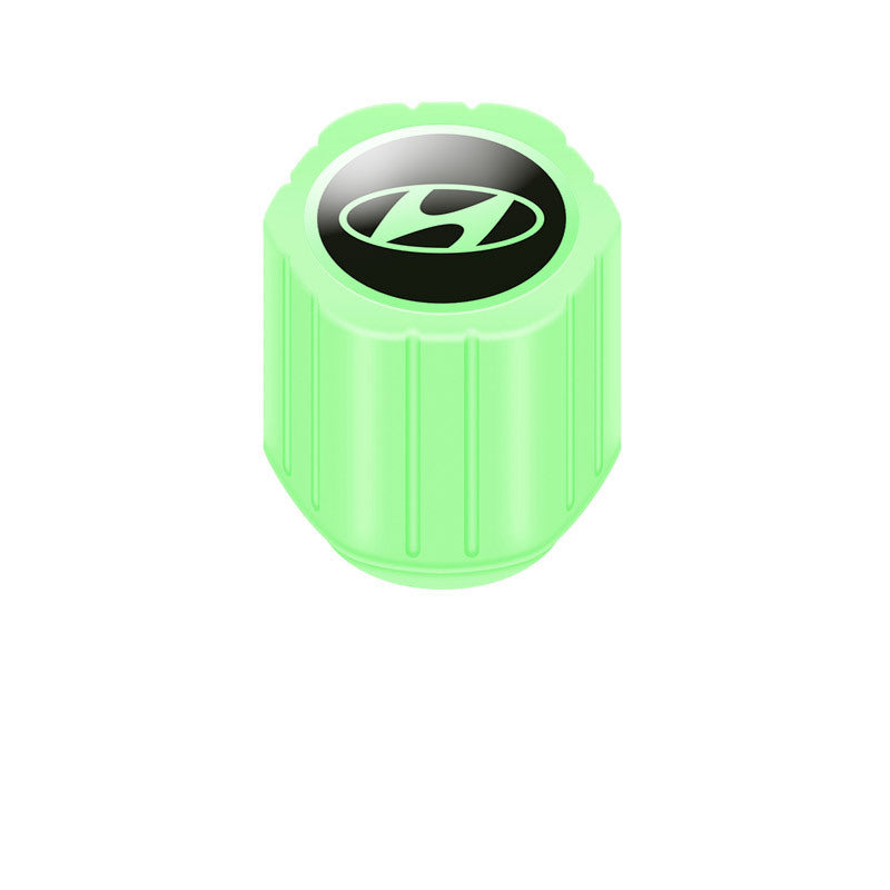 20-Pack Neongrüne Glow-Reifendruckkappen – Keine Batterie erforderlich, Universelle Passform Karnz