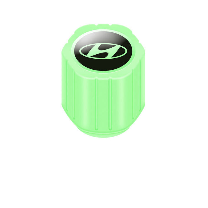 20-Pack Neongrüne Glow-Reifendruckkappen – Keine Batterie erforderlich, Universelle Passform Karnz