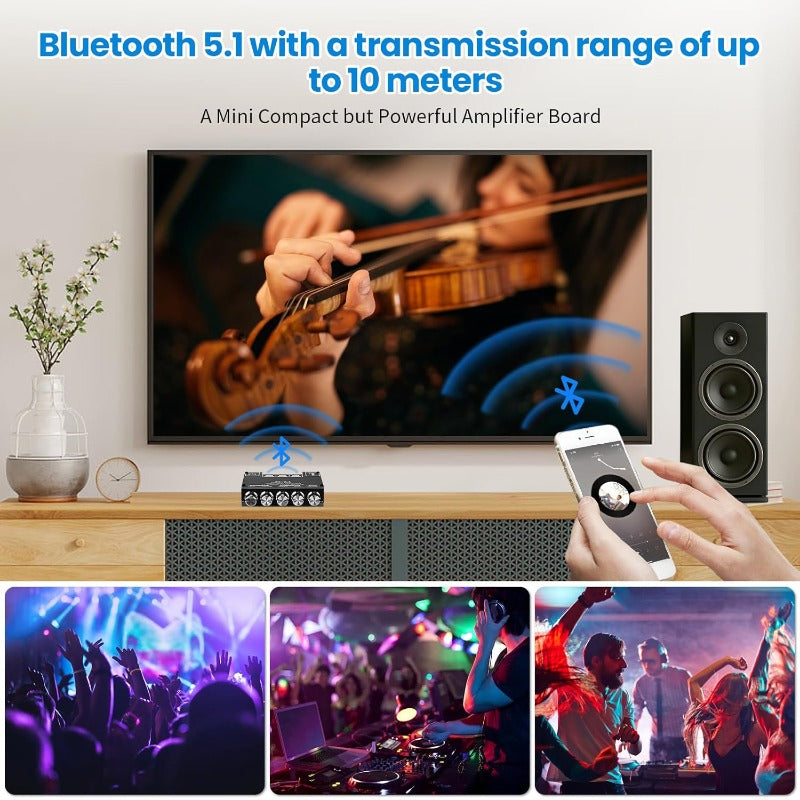 2.1 Kanal Bluetooth Verstärker Board Karnz