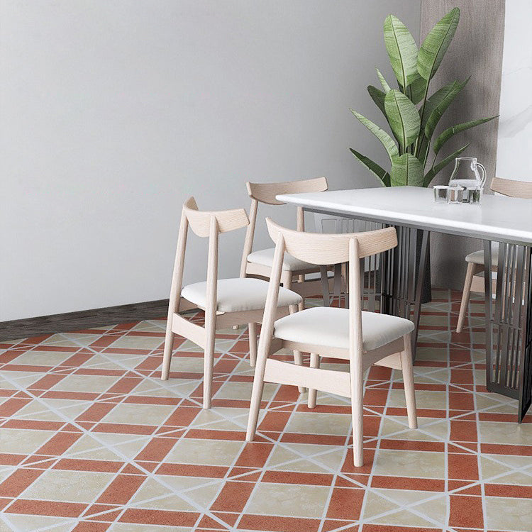 Selbstklebender PVC-Bodenbelag, matter Vinylboden in Steinoptik
