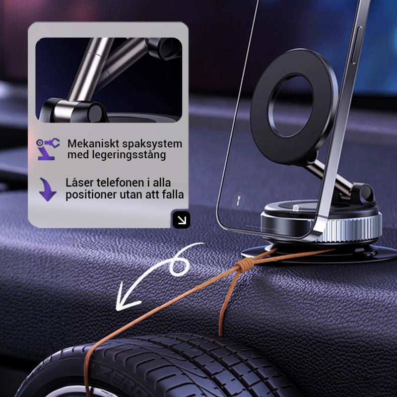 LumaTrust Magnetische Auto-Handyhalterung mit Vakuum-Saugkraft | Karnz