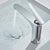 Luxus 1-Hand Waschbecken Badezimmer Wasserhahn Runder Messing Waschbecken Wasserhahn mit Wasser schlauch