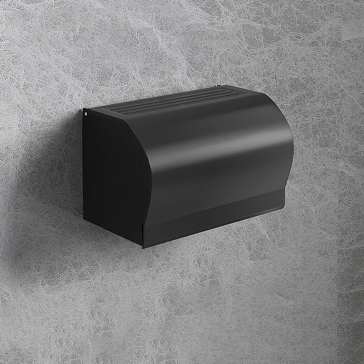 Modern Matt Schwarz Badezimmer Zubehör Set mit Badregal/Handtuchhaken/Handtuchstange