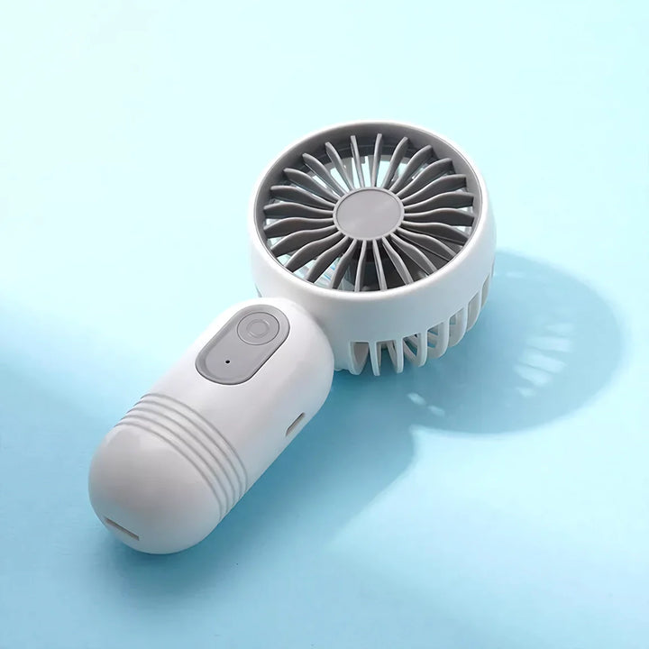 USB wiederaufladbarer Mini tragbarer Ventilator mit 3 Geschwindigkeiten | Karnz