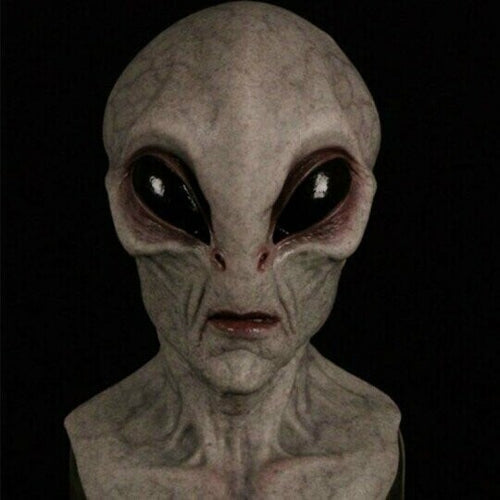 Alienmaske | Realistische Halloween-Kostümaccessoires