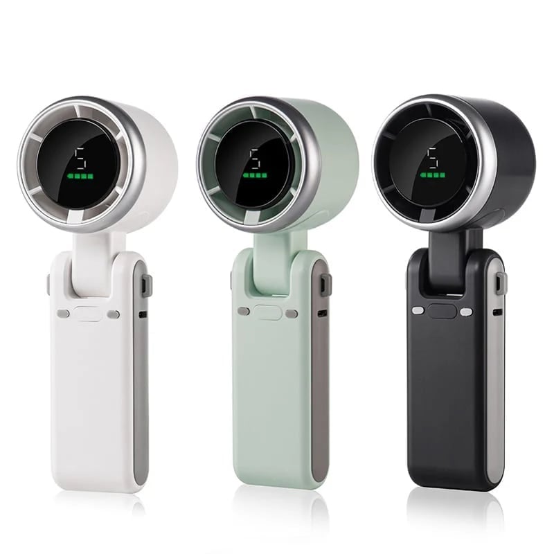 Wiederaufladbarer Handheld Hochgeschwindigkeitsventilator | Karnz