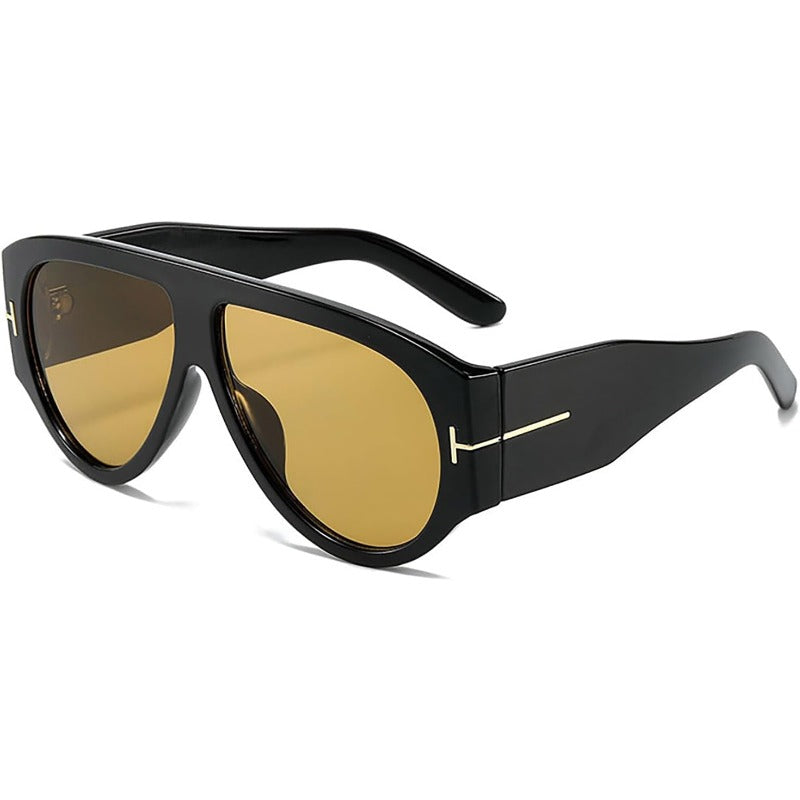 Oversized UV400 Flieger-Sonnenbrille Karnz