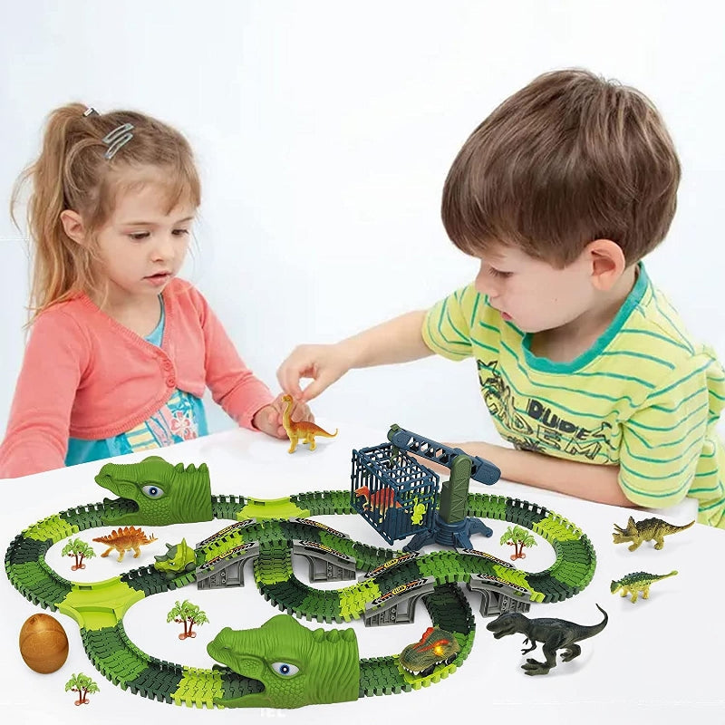 Flexibles Schienenspielzeugset | Perfekt für die Freizeit | Karnz