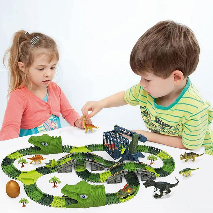 Flexibles Schienenspielzeugset | Perfekt für die Freizeit | Karnz