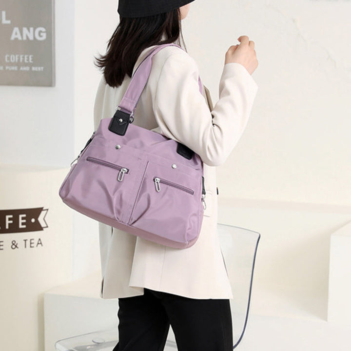 Wasserdichte Einfache Nylon-Handtasche | Karnz