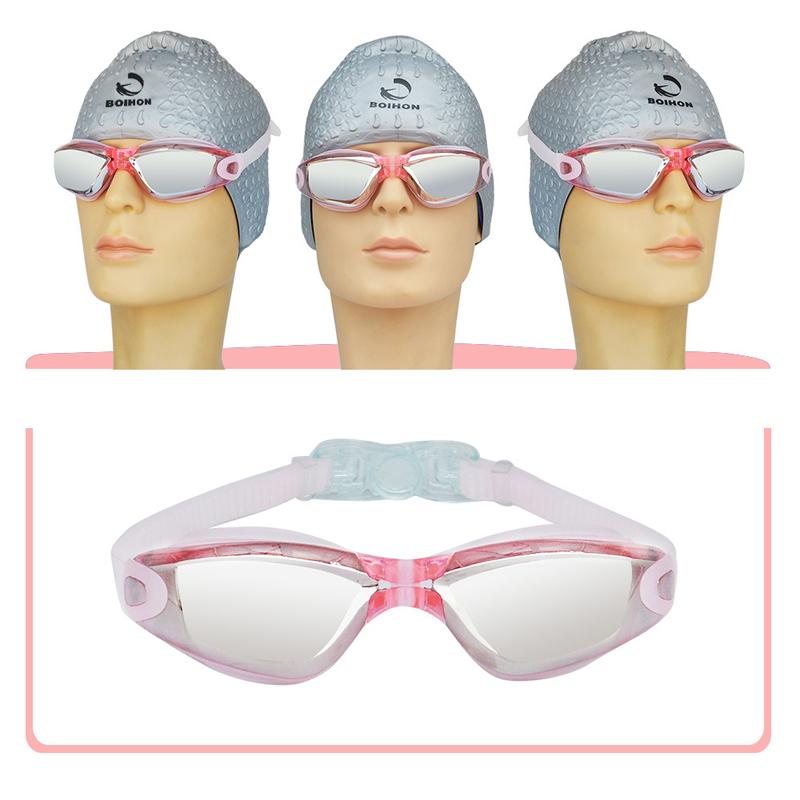 Karnz | Keine undichte Anti-Nebel-UV-Schutz Triathlon-Schwimmbrille