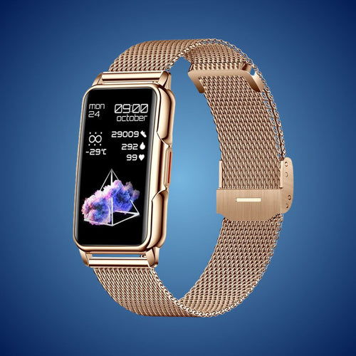 Elegante Smartwatch für den Alltag | Gesundheitsüberwachung - Langlebiges Design - Nahtlose ganztägige Konnektivität Karnz