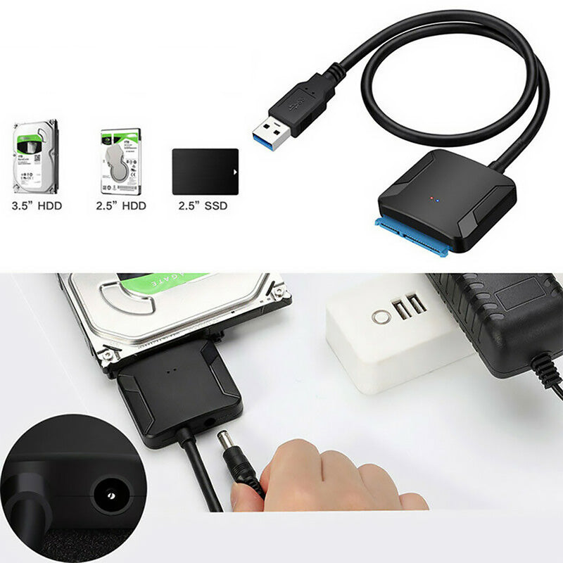 USB 3.0 zu SATA III Festplattenadapter | Karnz