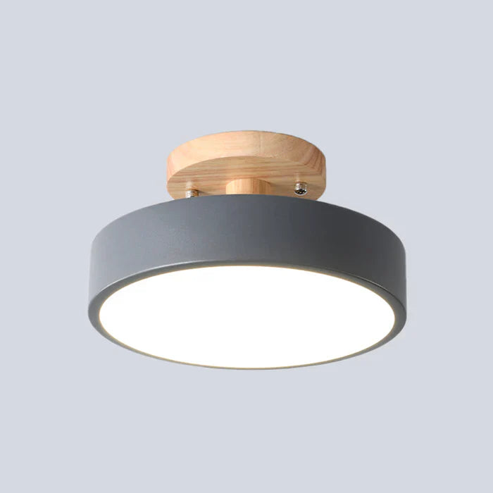 Skandinavische LED-Deckenleuchte - NordWood | Karnz