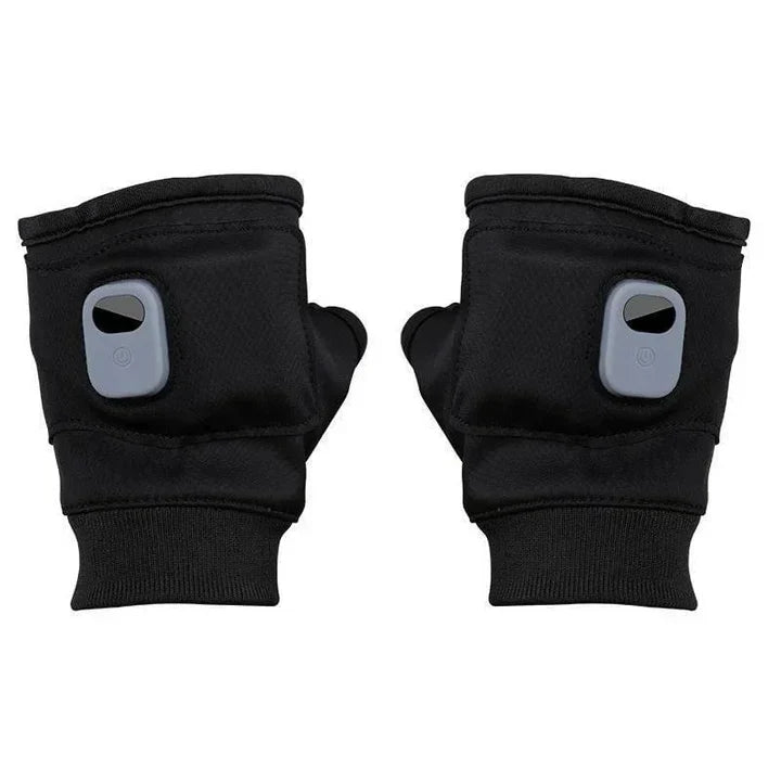 USB-wiederaufladbare, beheizbare fingerlose Handschuhe