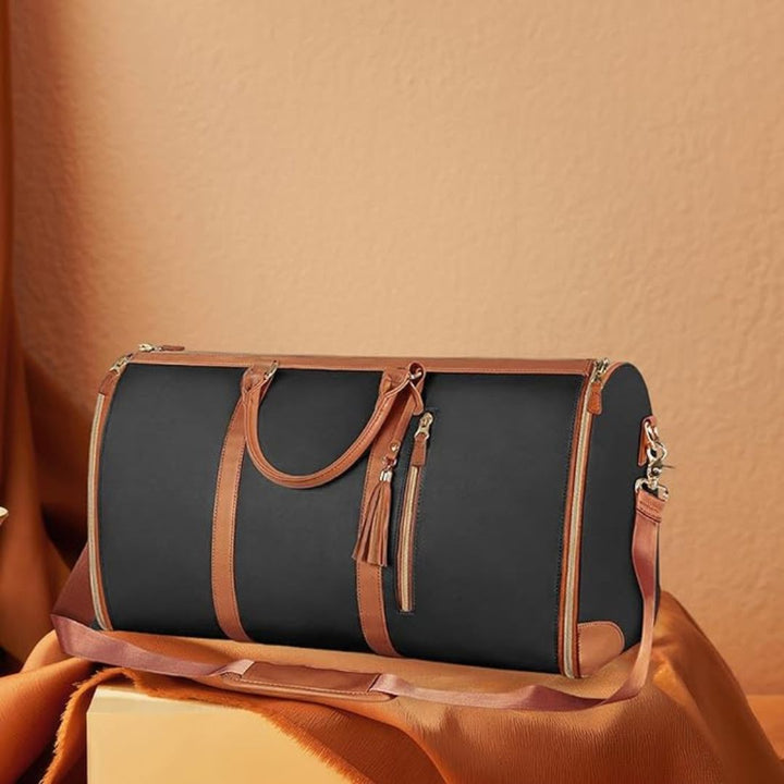 LuxeVoy – Umwandelbare Garderobe & Reise-Duffel-Tasche