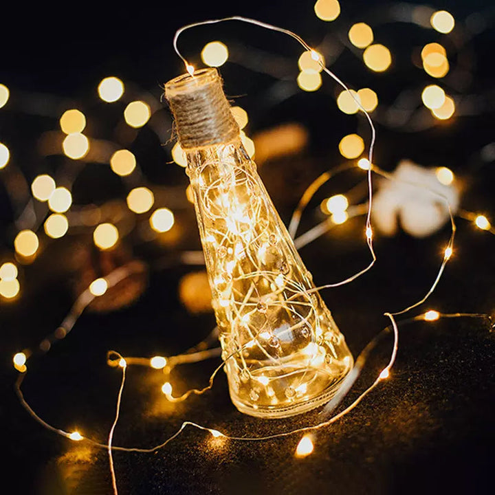 Dekorative USB-Kupferdraht-Lichterketten | Karnz