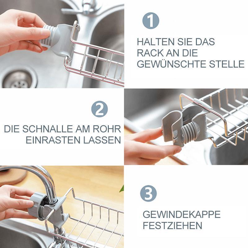 Spülbecken Organisator Gestell für Küche und Badezimmer | Karnz
