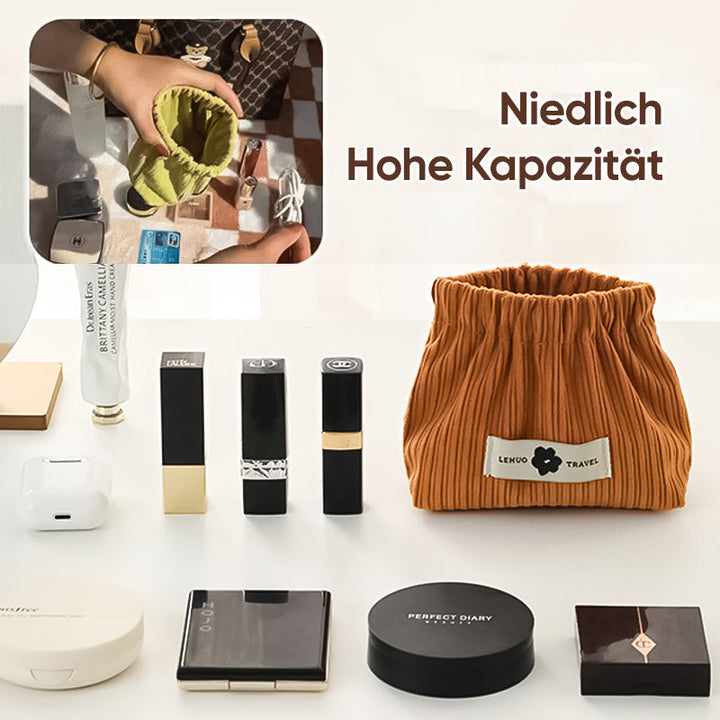 Kosmetiktasche aus Cord  | Karnz