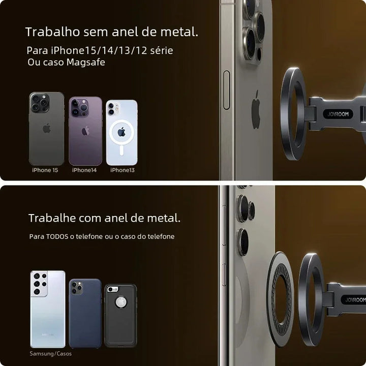 Magsafe Autohalterung mit magnetischem Ring
