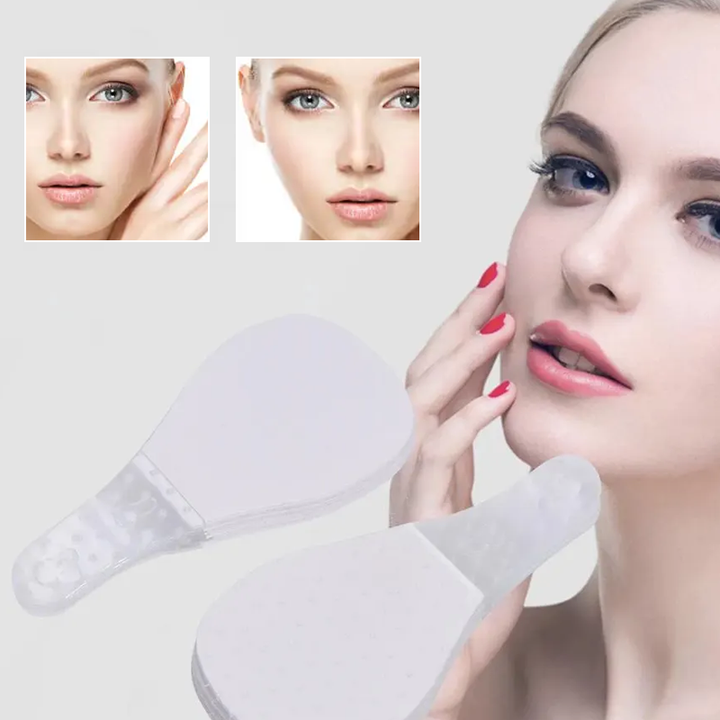 Karnz | Unsichtbare Facelift-Patches | 120er Vorratspack | Ultra-dünne 0,02mm Adhäsions-Technologie | Wasserfest & Hypoallergen | Mechanisches V-Shape Lifting | Transparent