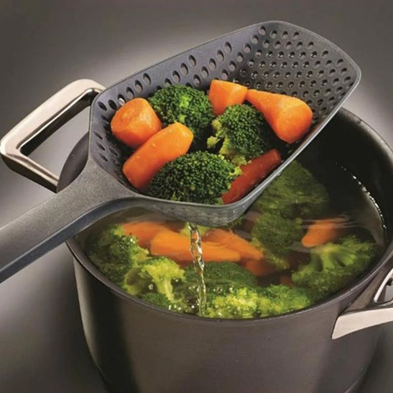 Silicone Küchenscoop-Abtropfsieb | Karnz