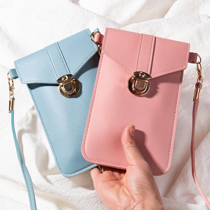 Touchscreen-PU-Leder-Wallet | Karnz