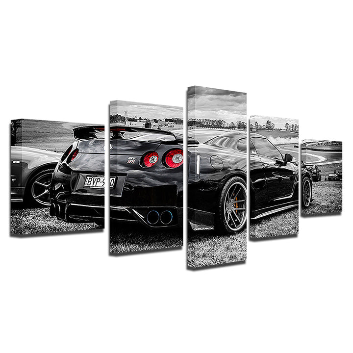 Luxusauto 5-teilige - Leinwand Wandkunst Malerei
