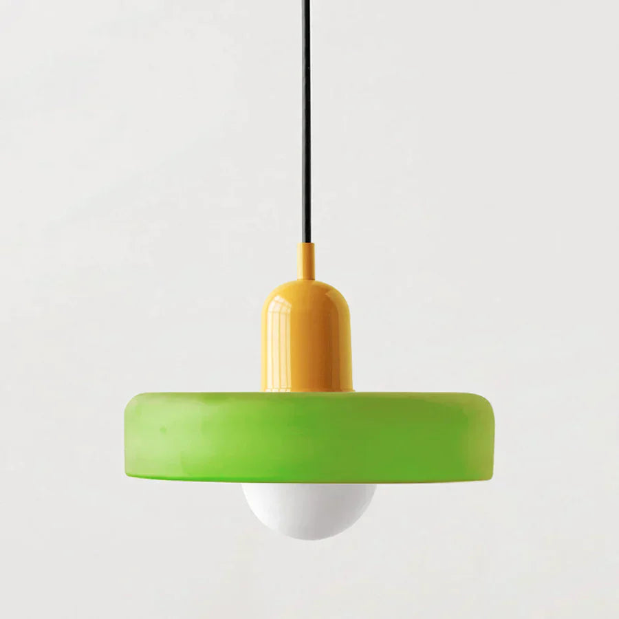 Skandinavische Pendelleuchte für Wohnzimmer und Esszimmer – Minimalistisches Design mit einstellbarer Höhe – Glas | Karnz
