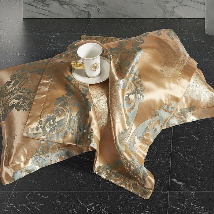 Luxus Satin Bettbezug Set - RoyalDream | Karnz