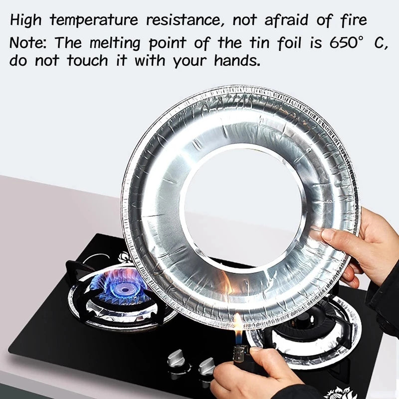Gasherd Aluminiumfolie Pad | Karnz