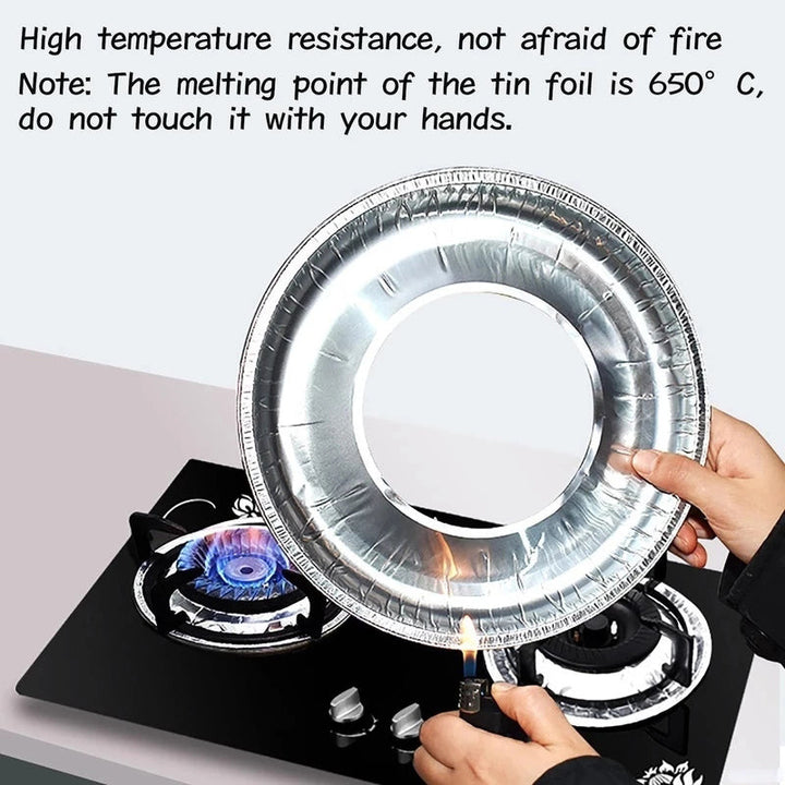 Gasherd Aluminiumfolie Pad | Karnz