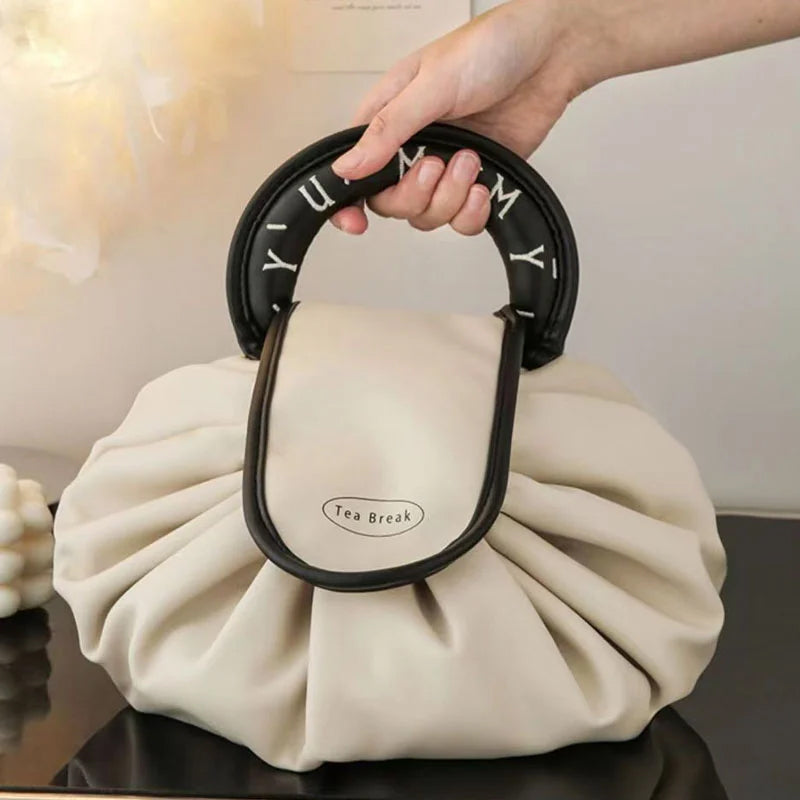 Kordelzug-Handtasche für Make-up | Karnz