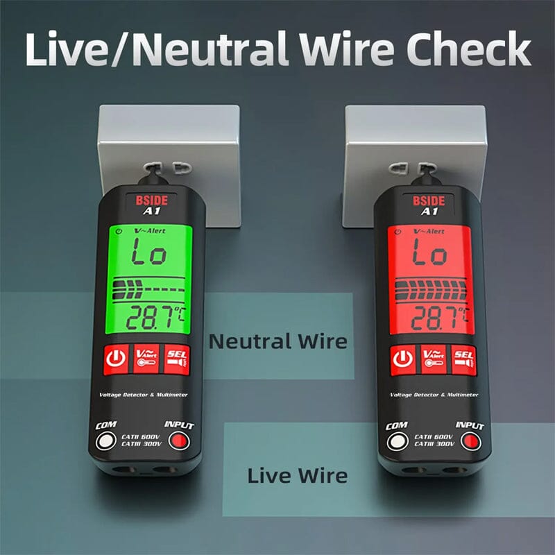 A1 Vollautomatisches intelligentes digitales Multimeter mit Anti-Burner-Funktion