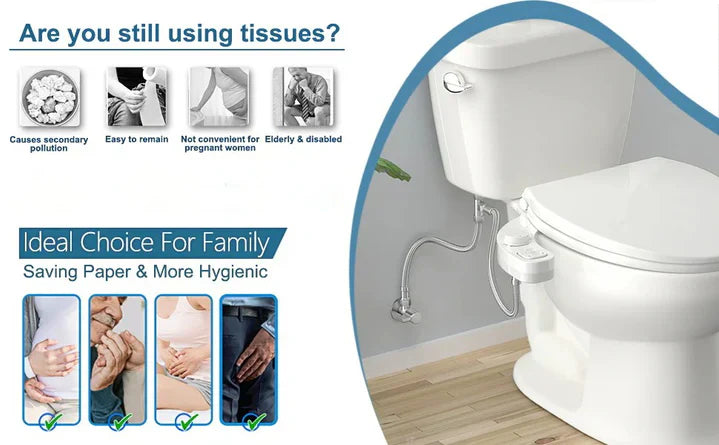 Toiletten-Bidet-Aufsatz