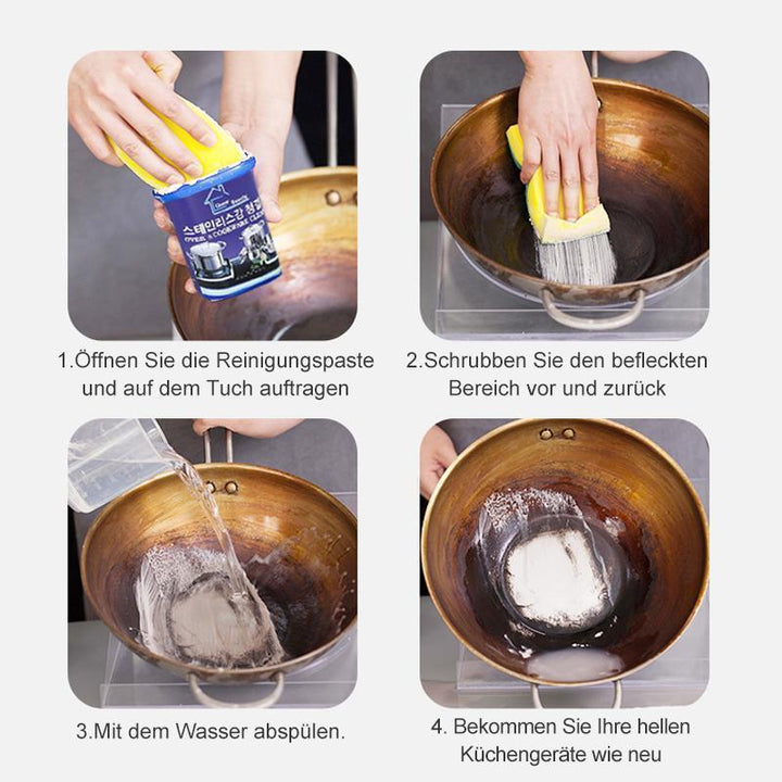 Biologische Reinigungspaste, entfernt hartnäckige Schmutz 500g | Karnz