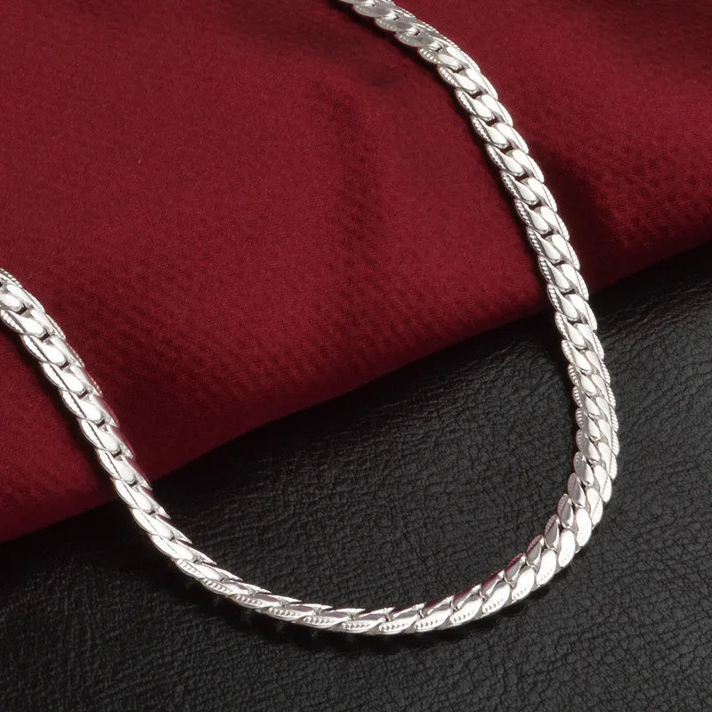 Halskette aus Sterlingsilber – Elegantes Geschenk für Damen