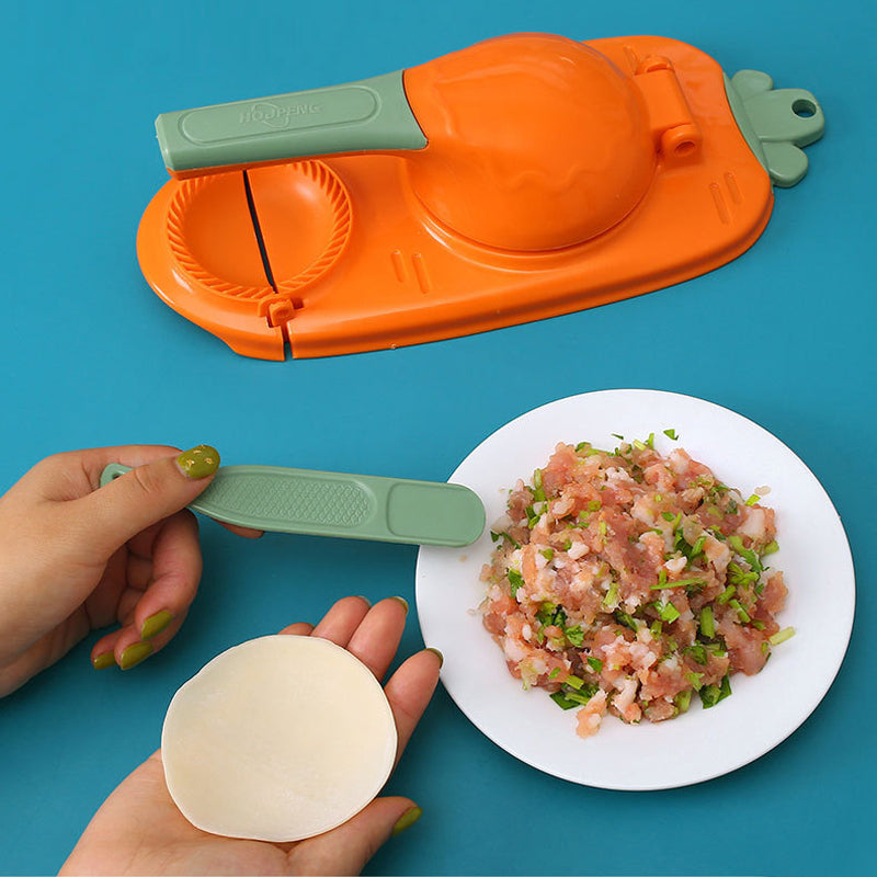 Neuer Dumpling Maker Press 2 in 1 Schüsselheber