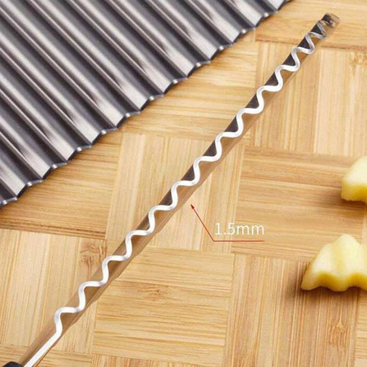 Edelstahl Crinkle Chopper | Karnz