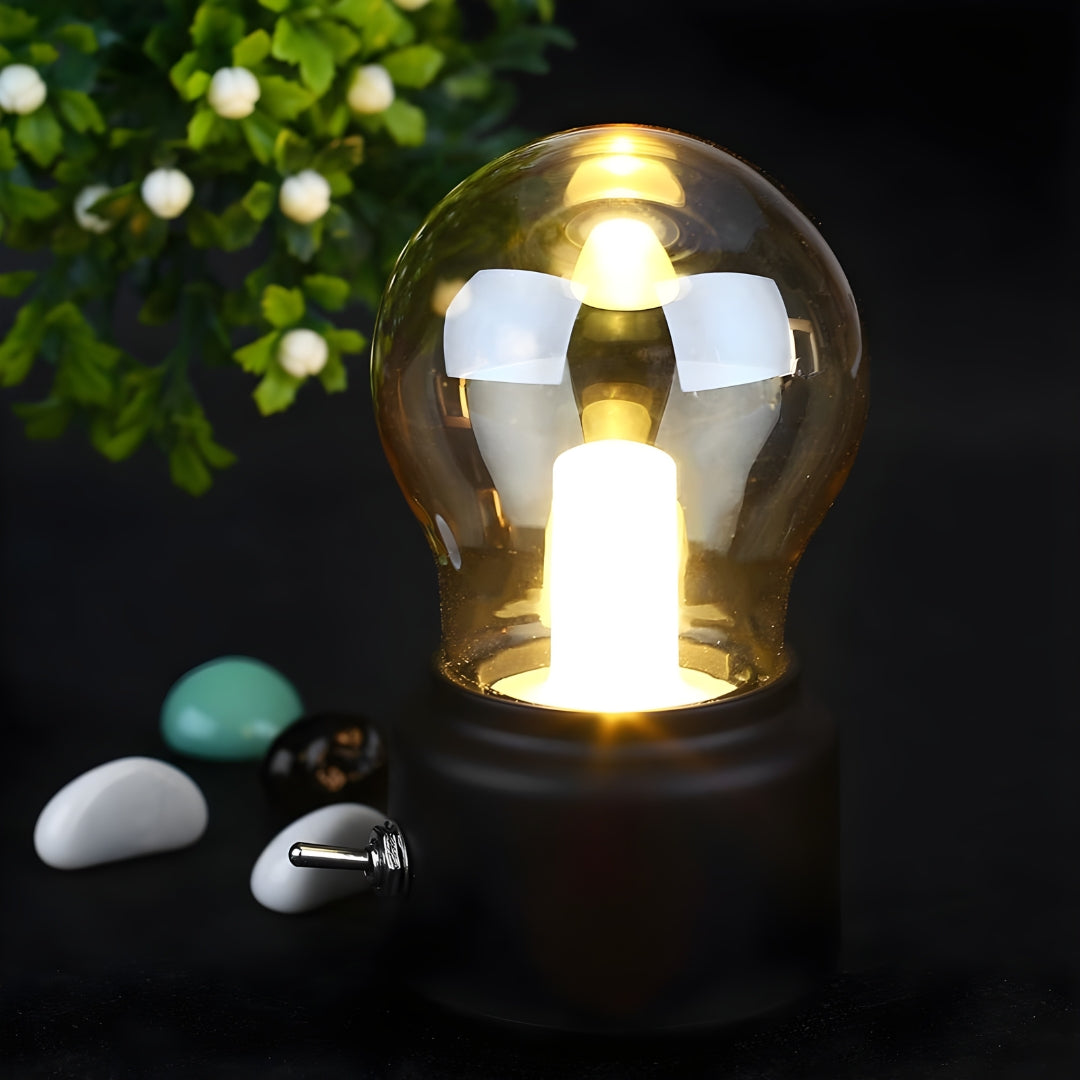 Portable Retro Tischlampe - LumiRetro | Karnz