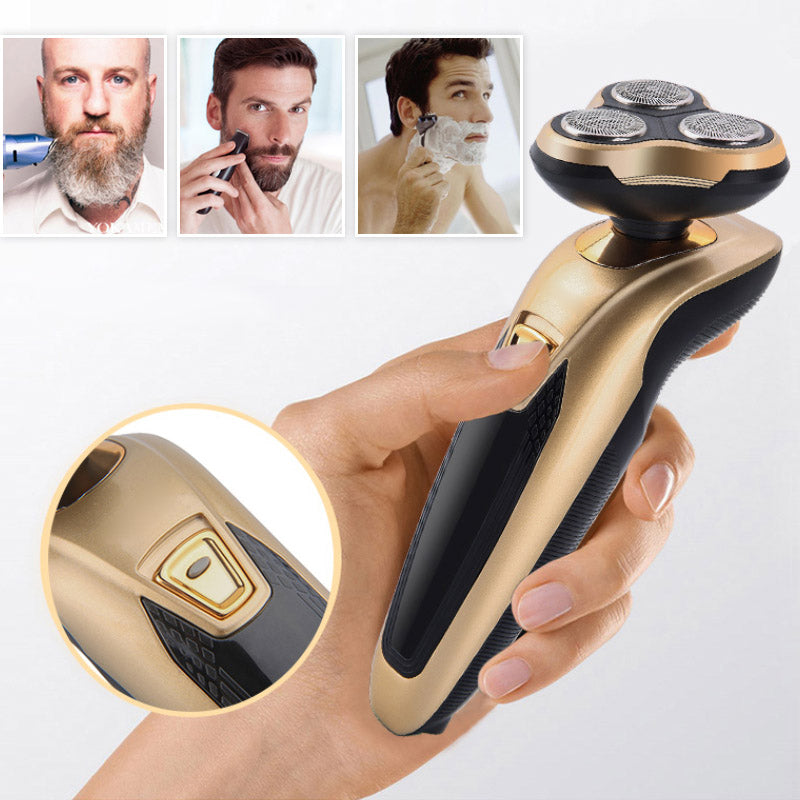 3-in-1 wiederaufladbarer Multifunktionsrasierer für Männer | Karnz