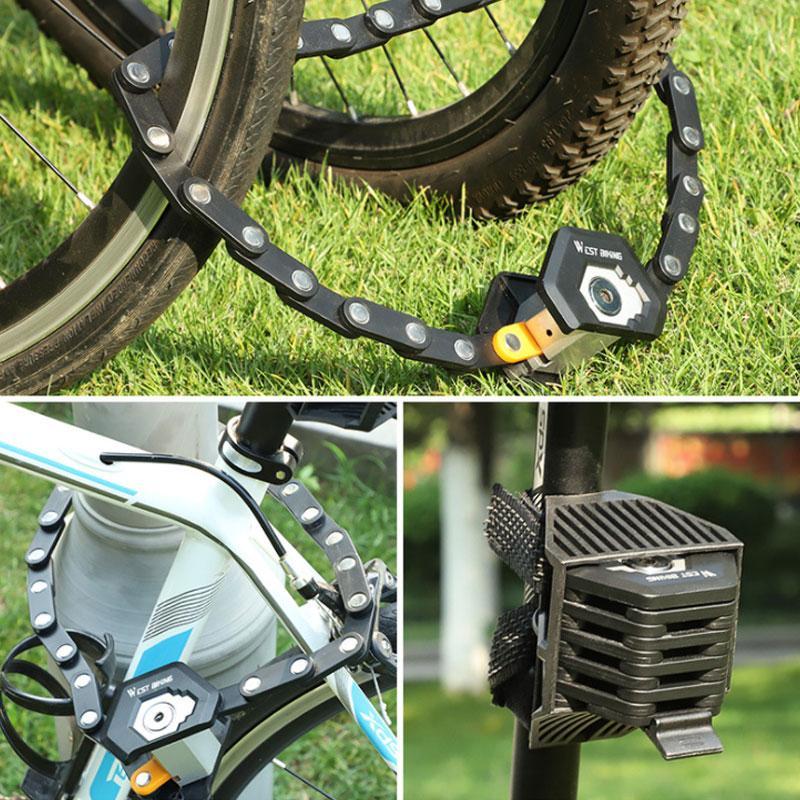 Stark faltbares Sicherheitsfahrradschloss | Karnz