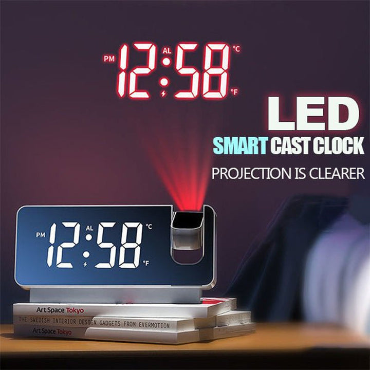 Smart Digital Projection Clock | Karnz
