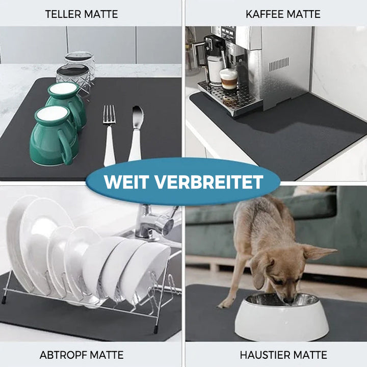 Super saugfähige Abtropfmatte für die Küche | Karnz